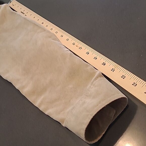 Croft&Barrow sz S button front shirt 100% poly feels like suade - Picture 6 of 9